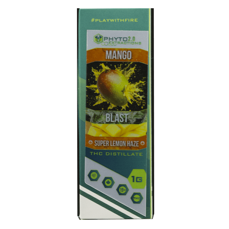 Phyto Extractions – THC Distillate – Mango Blast | BC Weed Edible Canada