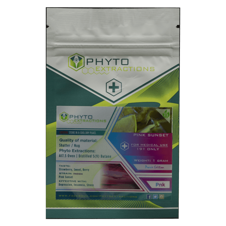 Phyto – Pink Sunset – 1g or 7g | BC Weed Edible Canada