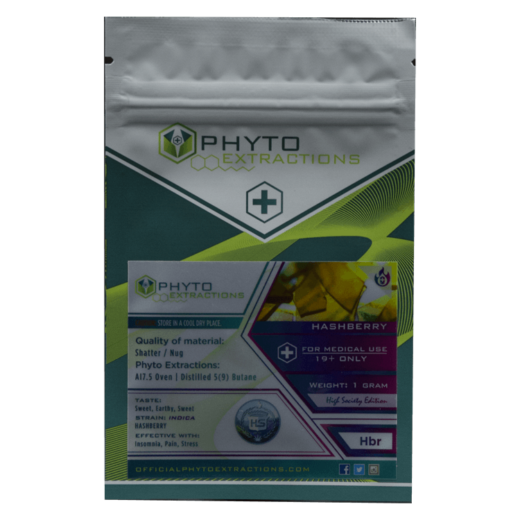Phyto – Hashberry – 1g or 7g | BC Weed Edible Canada
