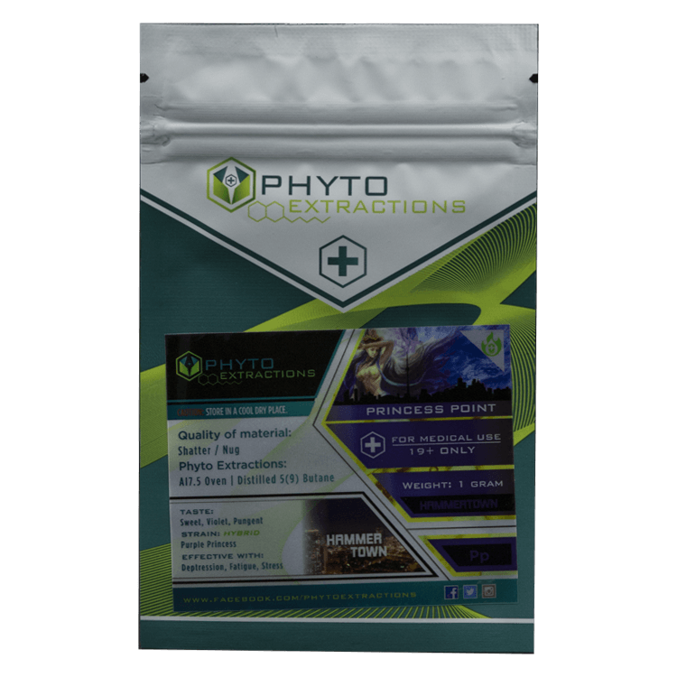 Phyto – Princess Point – 1g or 7g | BC Weed Edible Canada