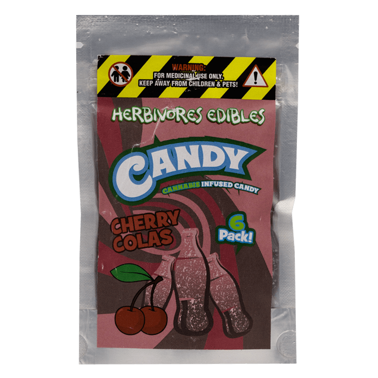 Herbivores Edibles – Cherry Colas | BC Weed Edible Canada