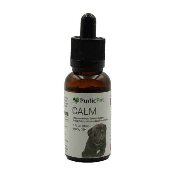 Purlic Pet – CBD Tincture – Calm For Dogs – 300mg CBD | BC Weed Edible Canada