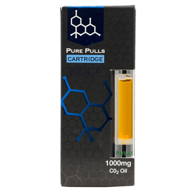 Pure Pulls – CO2 Oil Refill Cart – Indica 1ml | BC Weed Edible Canada