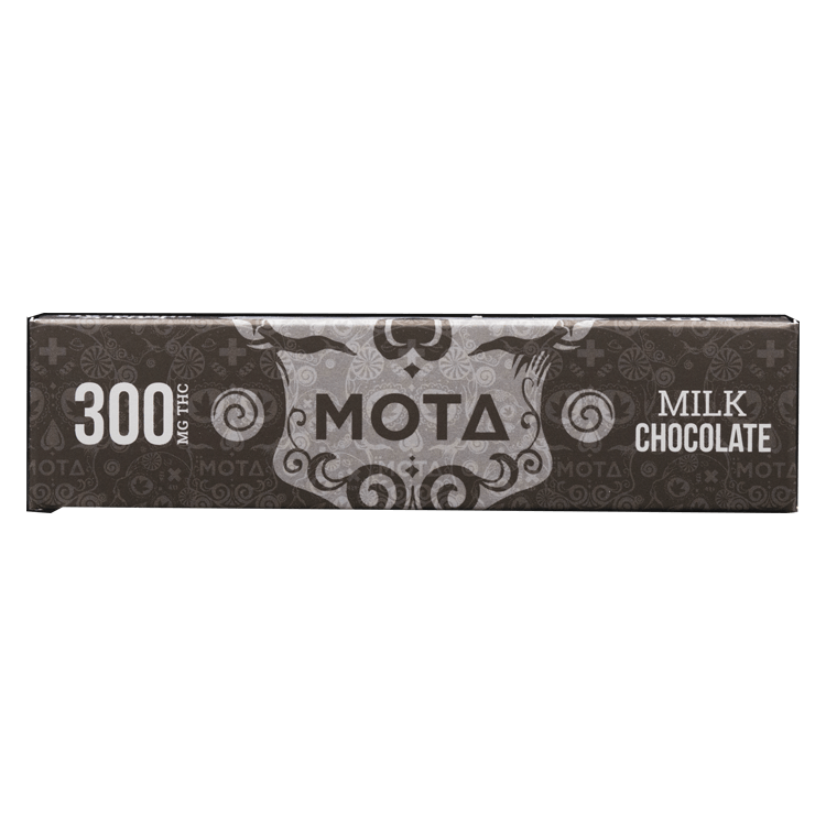 MOTA Edibles – Milk Chocolate Bar – 300mg THC | BC Weed Edible Canada