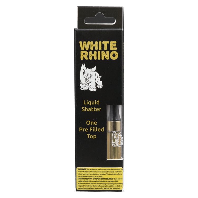 White Rhino – Liquid Shatter Refill Cartridge – Girl Scout Cookies 1g | BC Weed Edible Canada White Rhino – Liquid Shatter Refill Cartridge – Girl Scout Cookies 1g | BC Weed Edible Canada