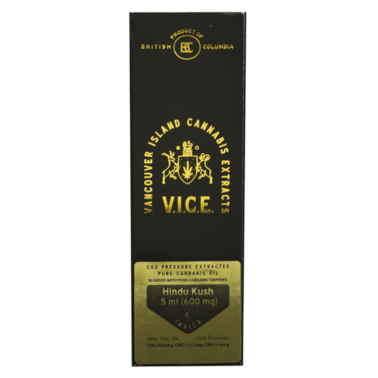 Vice – CO2 Oil Refill Cartridges – Hindu Kush 0.5ml | BC Weed Edible Canada Vice – CO2 Oil Refill Cartridges – Hindu Kush 0.5ml | BC Weed Edible Canada