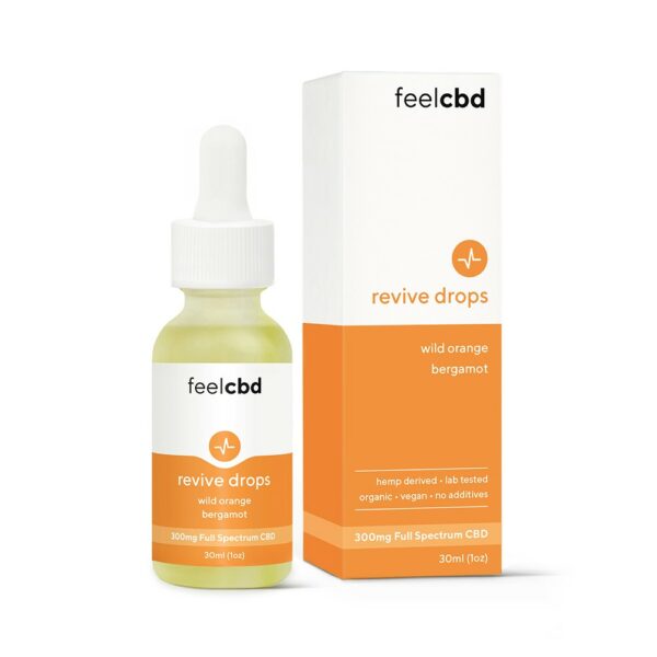 FeelCBD – Revive Drops – CBD Tincture 300mg | BC Weed Edible Canada