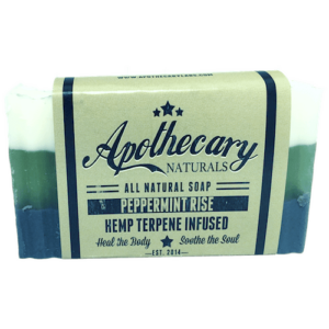 Apothecary Naturals – Body Soap – Peppermint Rise 100g | BC Weed Edible Canada
