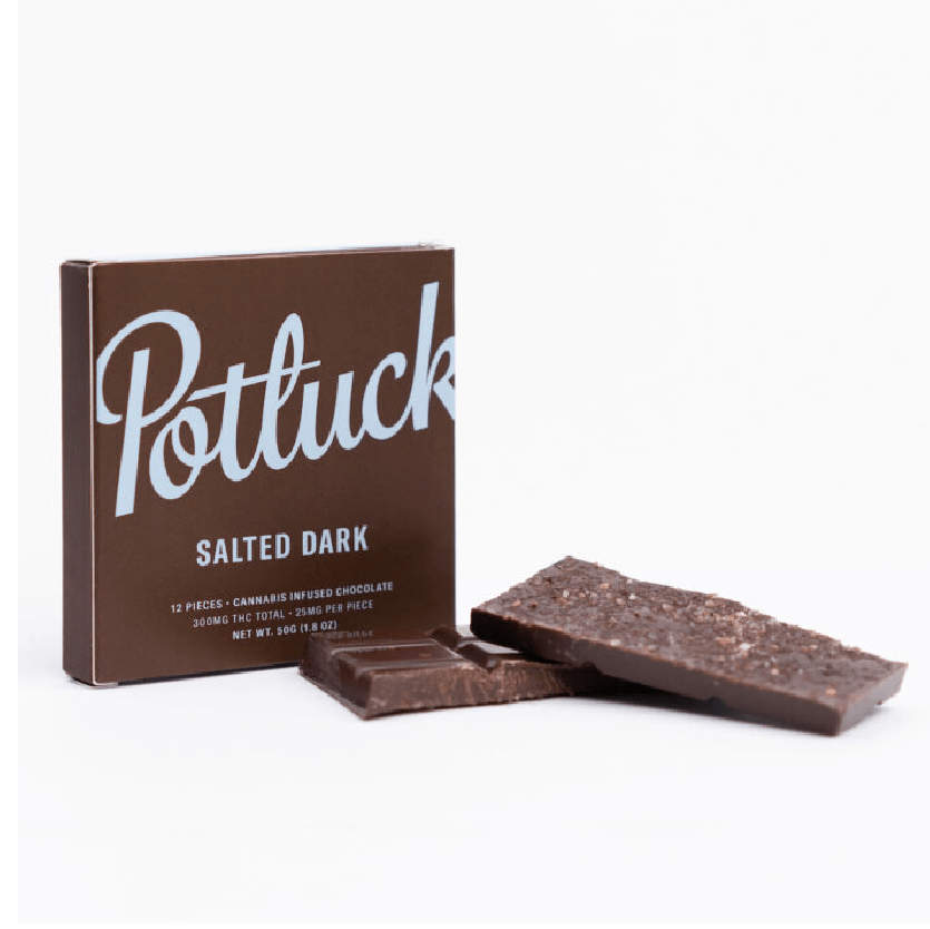 Potluck – Infused Chocolate – Maple Bacon – 300mg THC | BC Weed Edible Canada