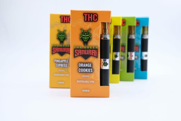 Green Samurai – Disposable Vapes – Sativa – 1ml | BC Weed Edible Canada