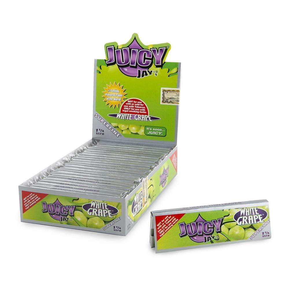Juicy Jay’s – Hemp Papers (1.25 inch) – White Grape | BC Weed Edible Canada
